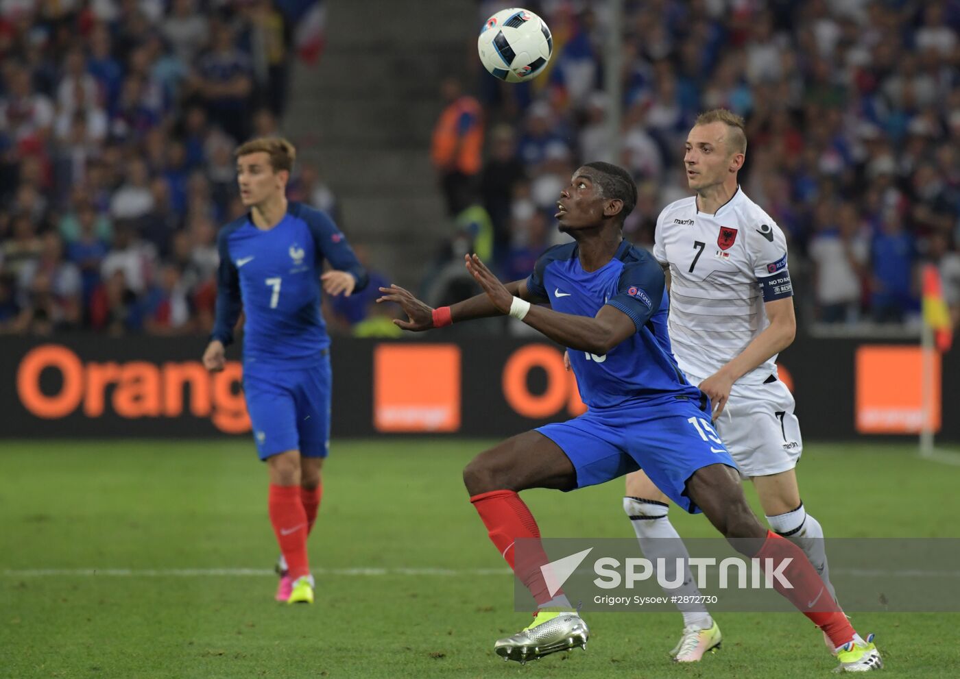 UEFA Euro 2016. France vs. Albania