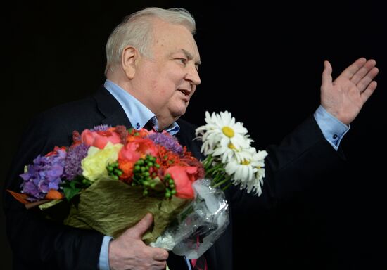 Famous Russian actor Mikhail Derzhavin is 80 years old