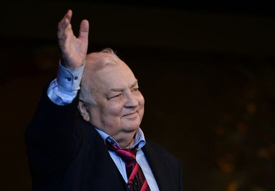 Famous Russian actor Mikhail Derzhavin is 80 years old