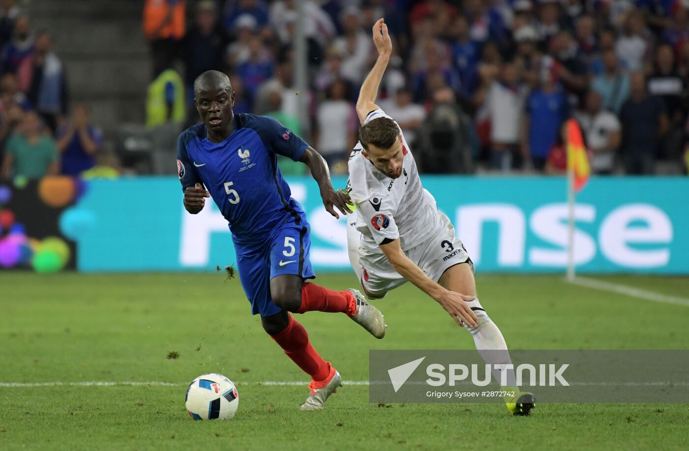 UEFA Euro 2016. France vs. Albania
