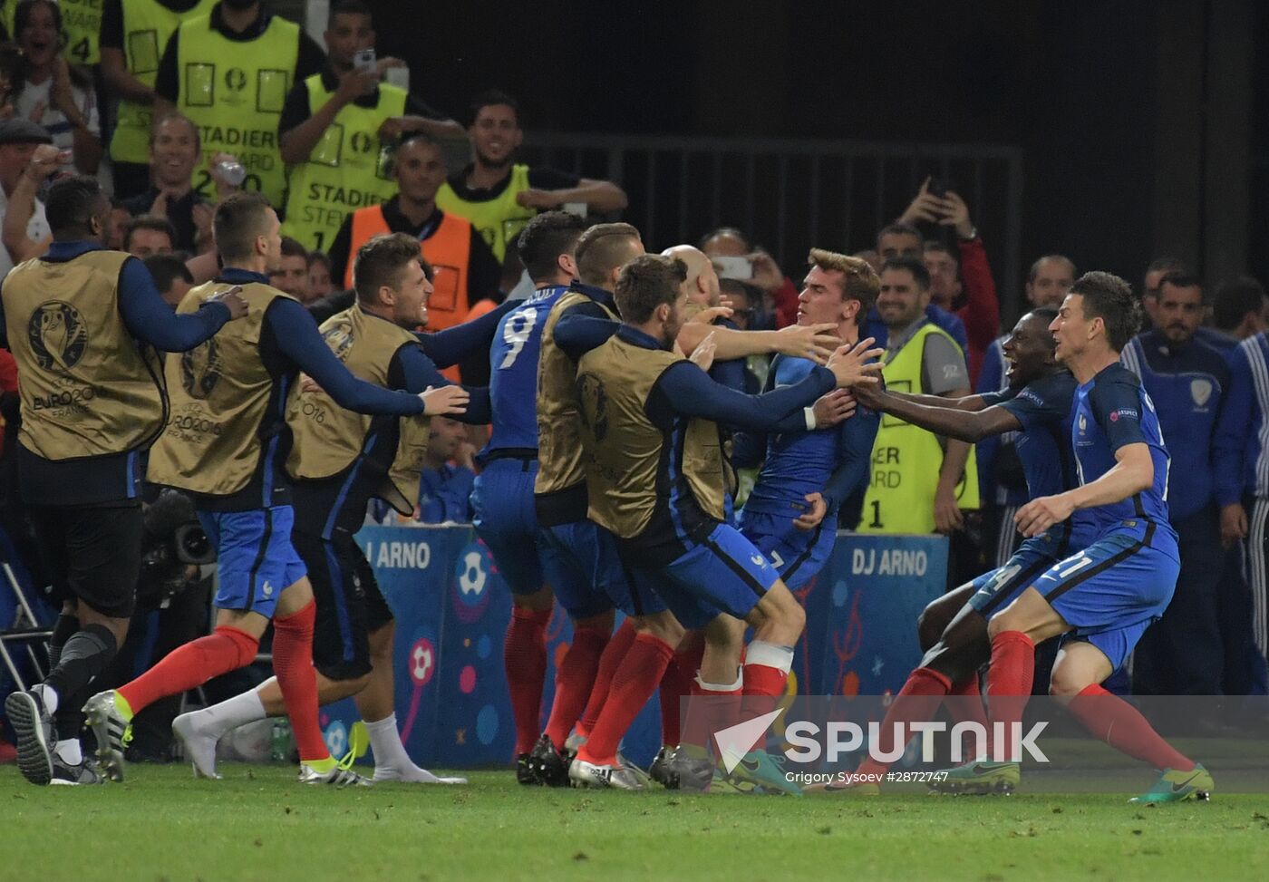UEFA Euro 2016. France vs. Albania