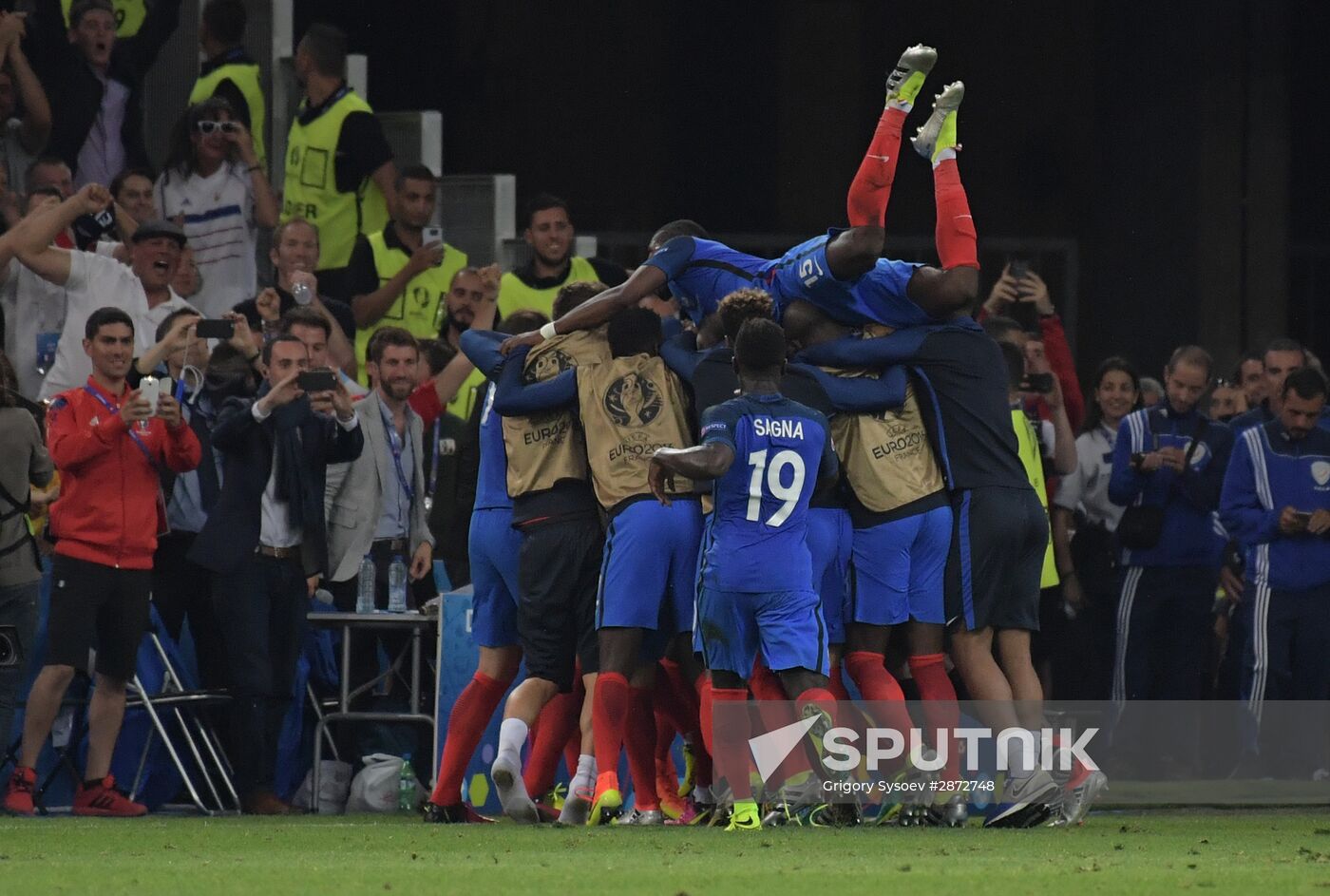 UEFA Euro 2016. France vs. Albania