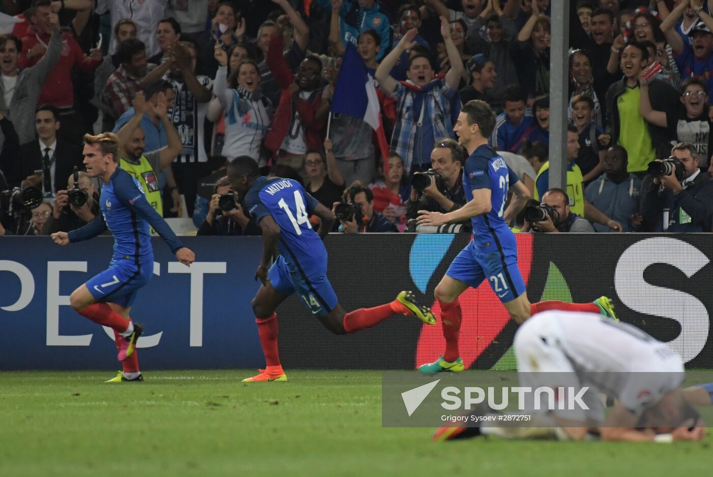 UEFA Euro 2016. France vs. Albania