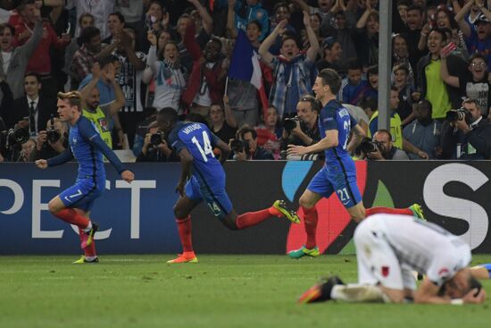 UEFA Euro 2016. France vs. Albania