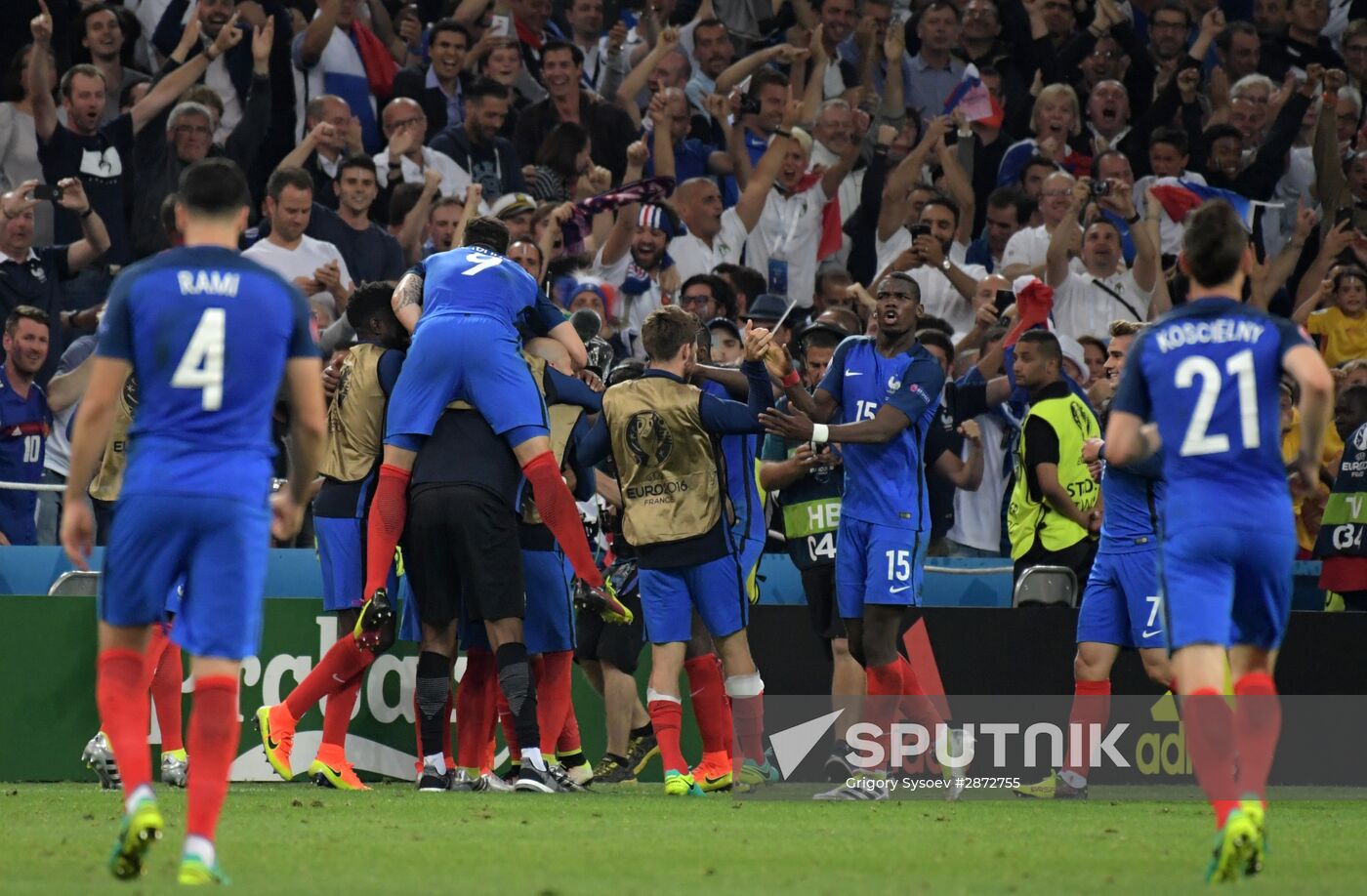 UEFA Euro 2016. France vs. Albania