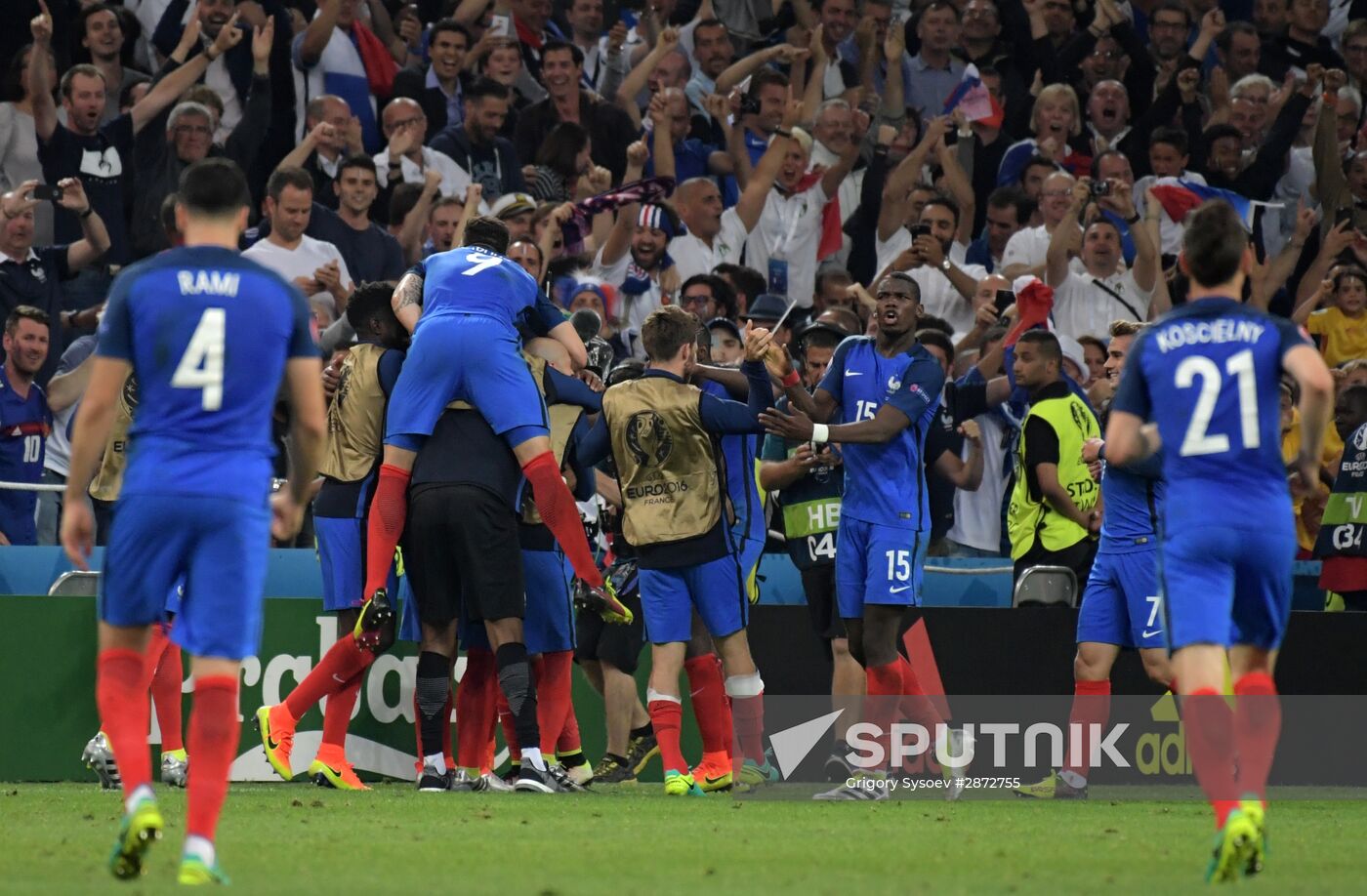 UEFA Euro 2016. France vs. Albania