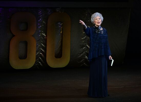 Famous Russian actor Mikhail Derzhavin is 80 years old