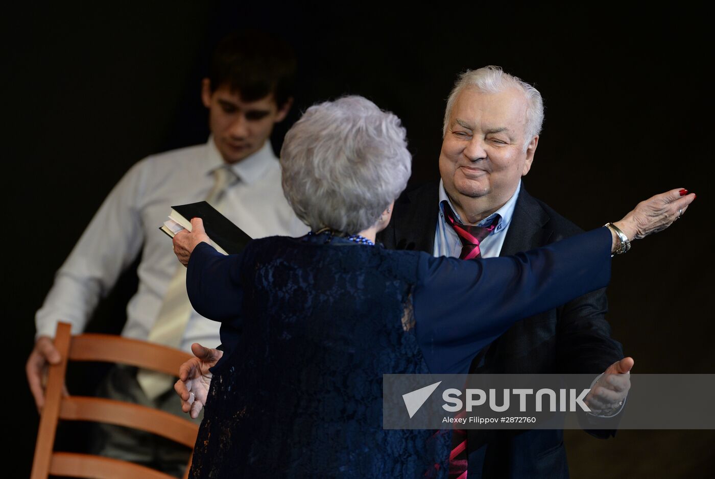 Famous Russian actor Mikhail Derzhavin is 80 years old