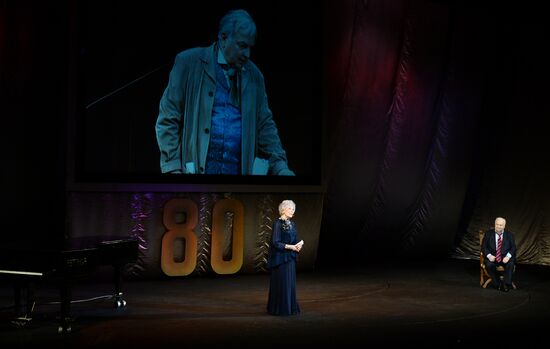 Famous Russian actor Mikhail Derzhavin is 80 years old