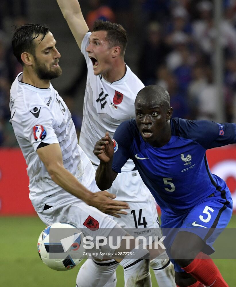 UEFA Euro 2016. France vs. Albania