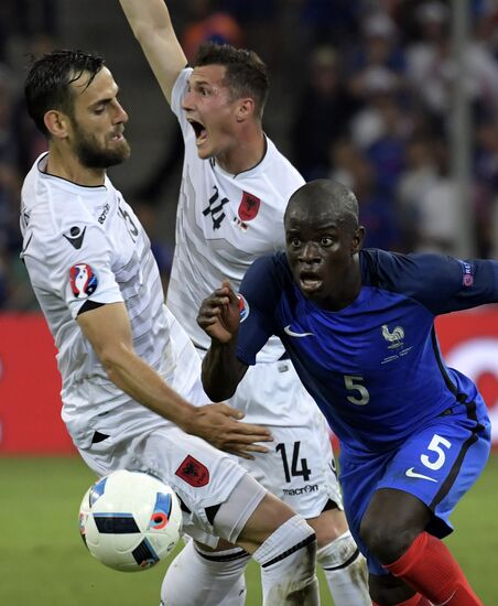 UEFA Euro 2016. France vs. Albania