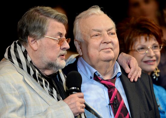 Famous Russian actor Mikhail Derzhavin is 80 years old