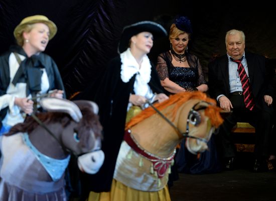 Famous Russian actor Mikhail Derzhavin is 80 years old