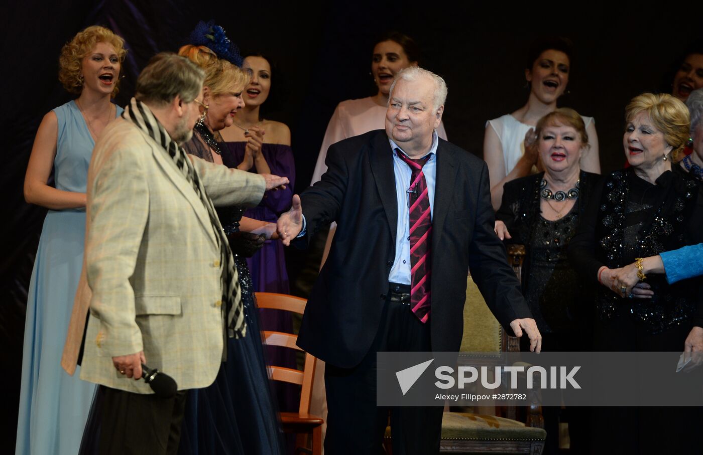 Famous Russian actor Mikhail Derzhavin is 80 years old