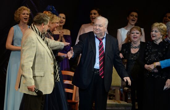 Famous Russian actor Mikhail Derzhavin is 80 years old