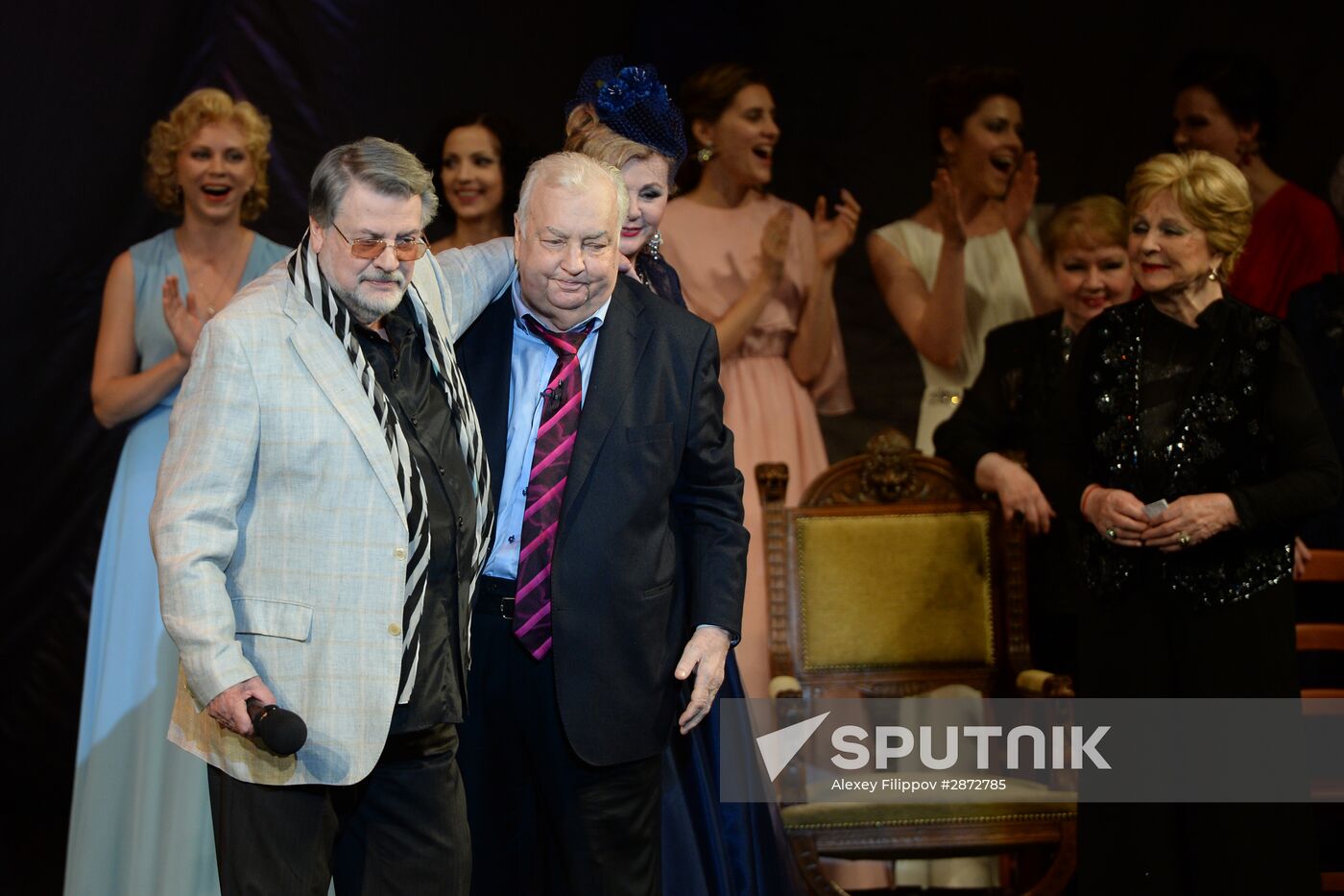 Famous Russian actor Mikhail Derzhavin is 80 years old