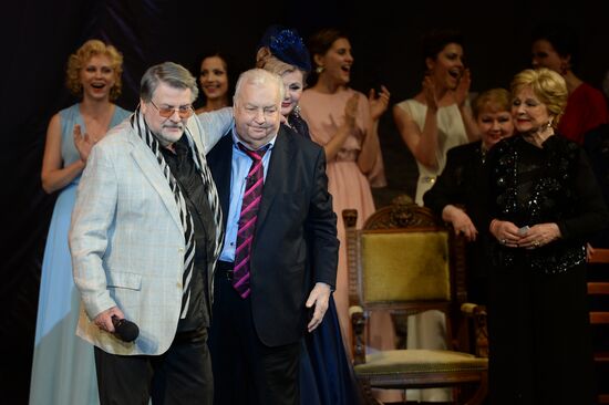 Famous Russian actor Mikhail Derzhavin is 80 years old