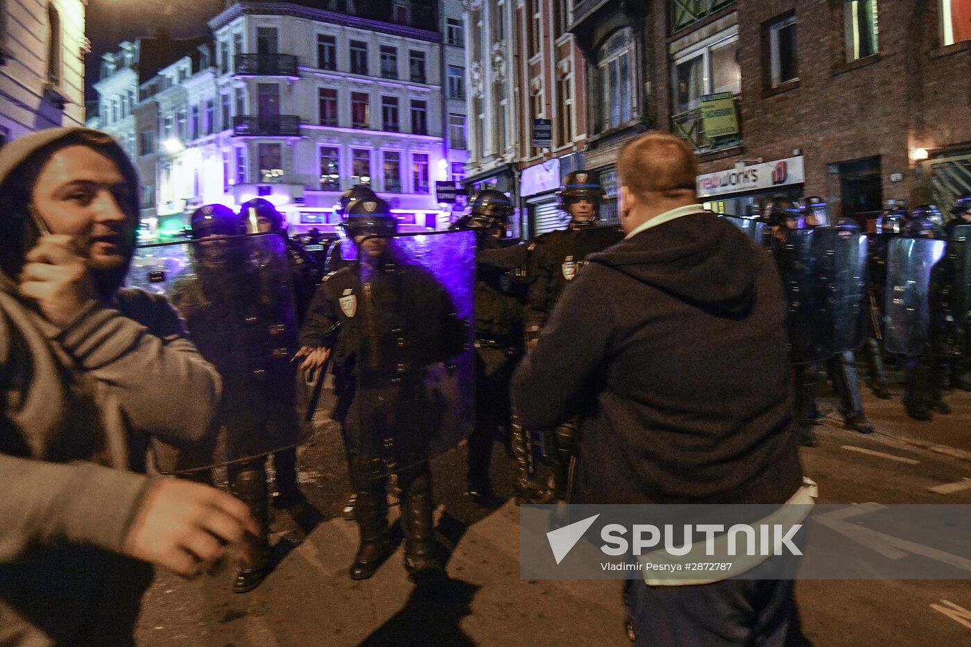 Lille before England-Wales match
