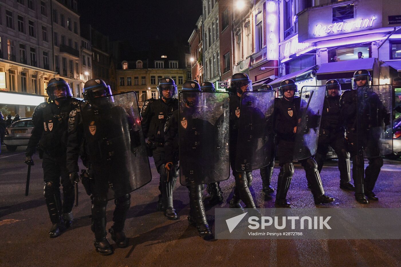 Lille before England-Wales match