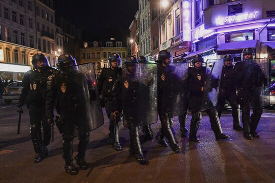 Lille before England-Wales match