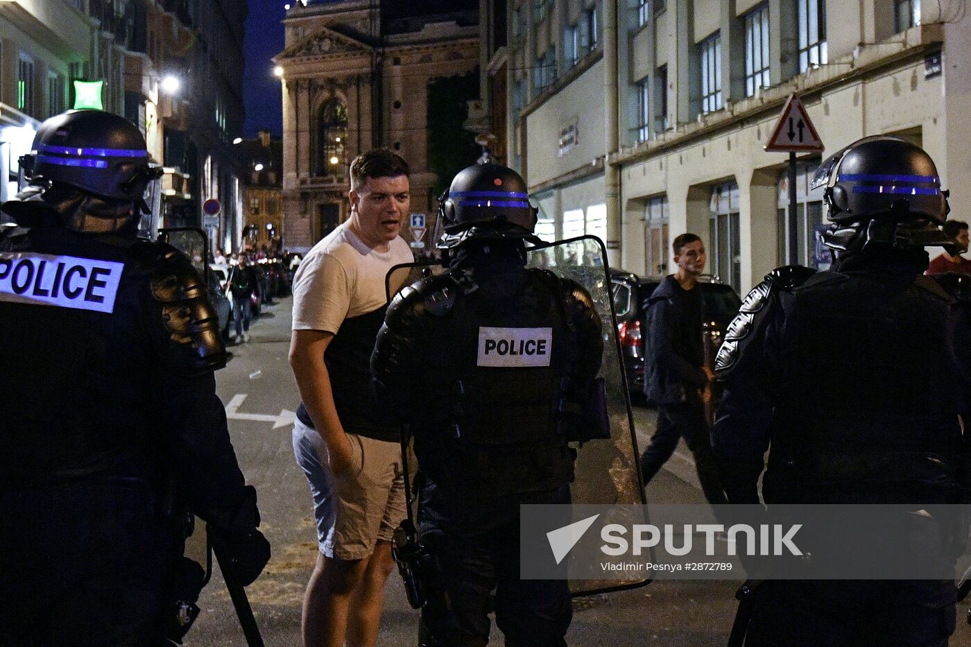 Lille before England-Wales match