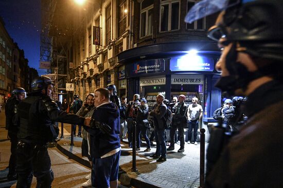 Lille before England-Wales match