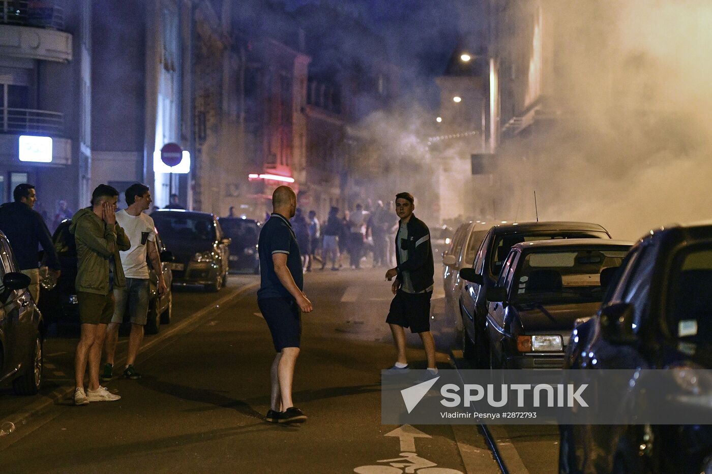 Lille before England-Wales match