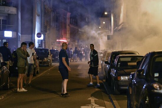 Lille before England-Wales match
