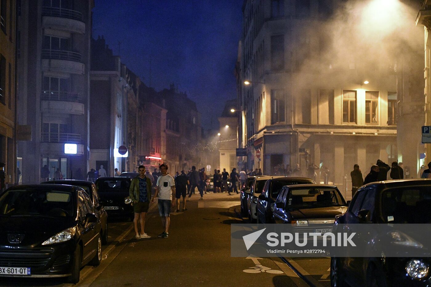 Lille before England-Wales match