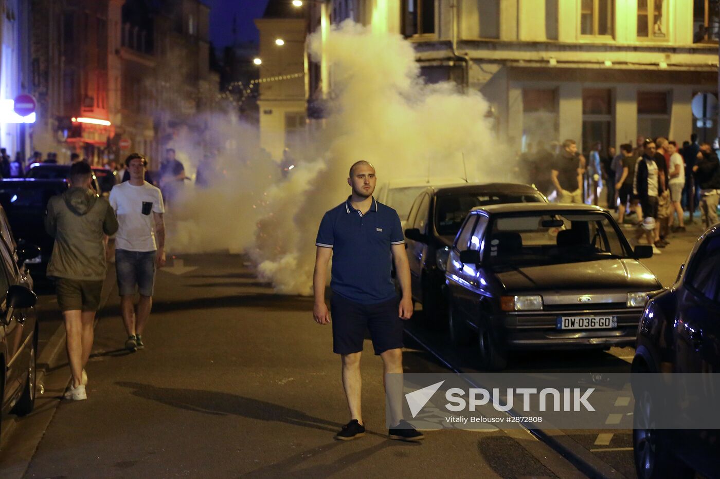 Lille before England vs. Wales match