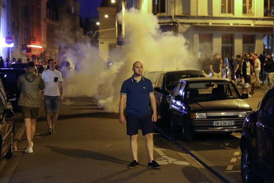 Lille before England vs. Wales match