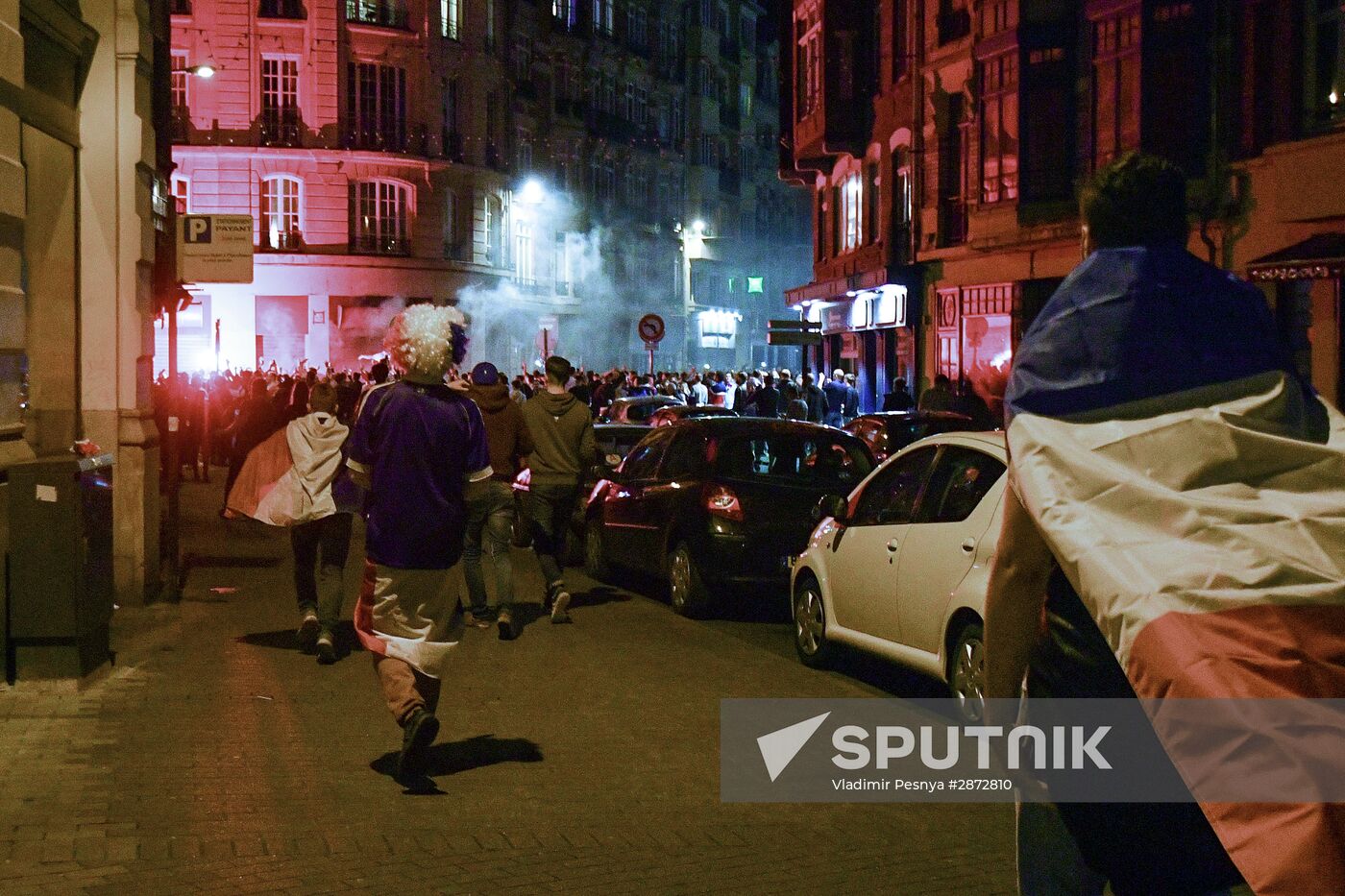 Lille before England vs. Wales match