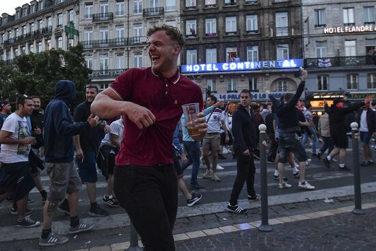 Lille before England vs. Wales match