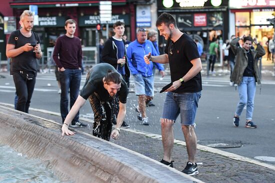 Lille before England vs. Wales match