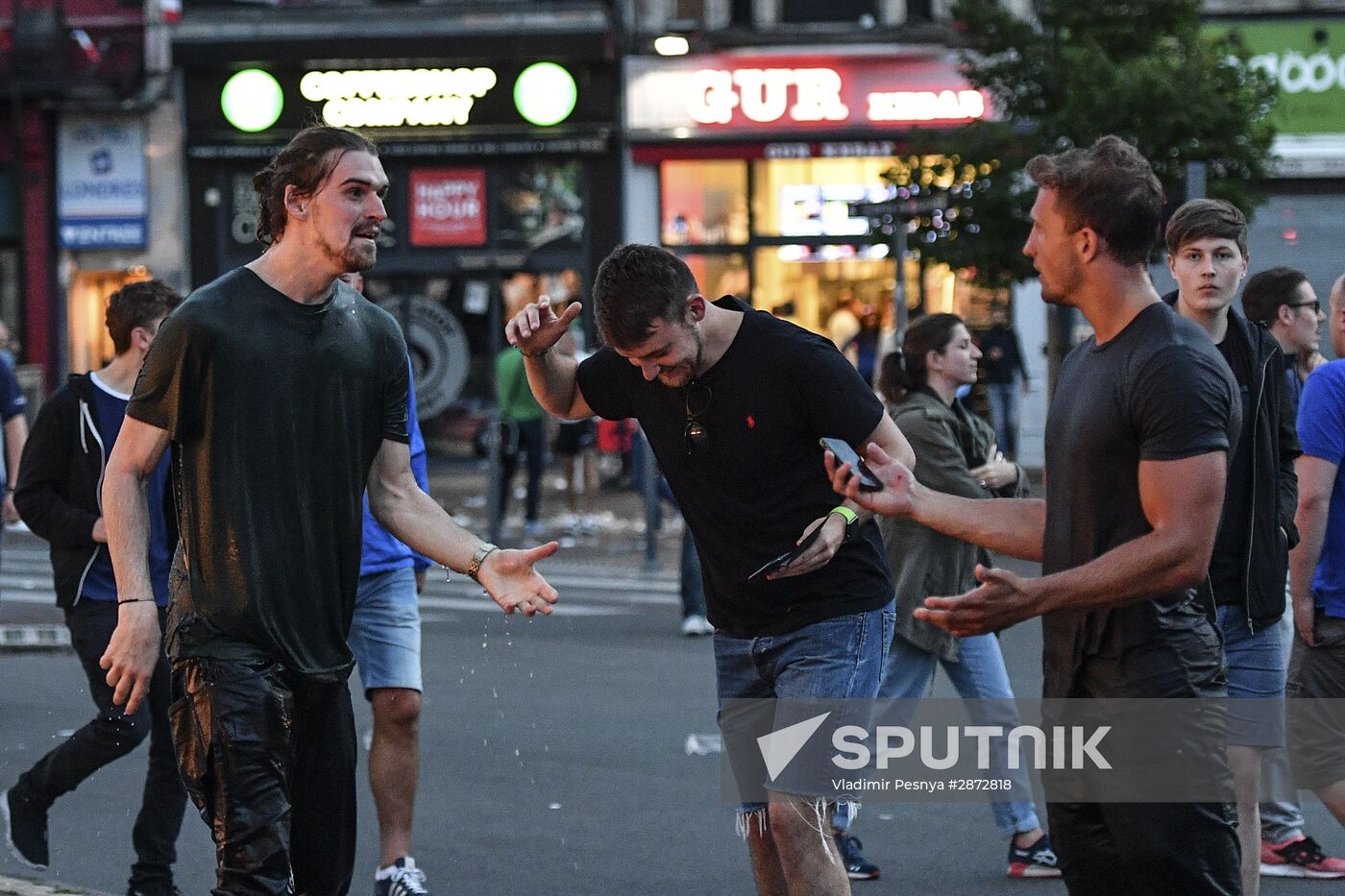Lille before England vs. Wales match