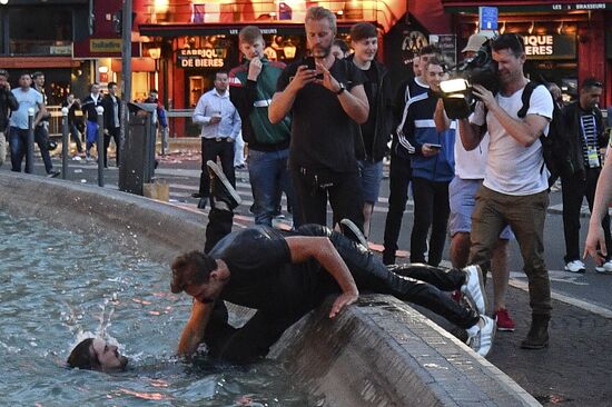 Lille before England vs. Wales match
