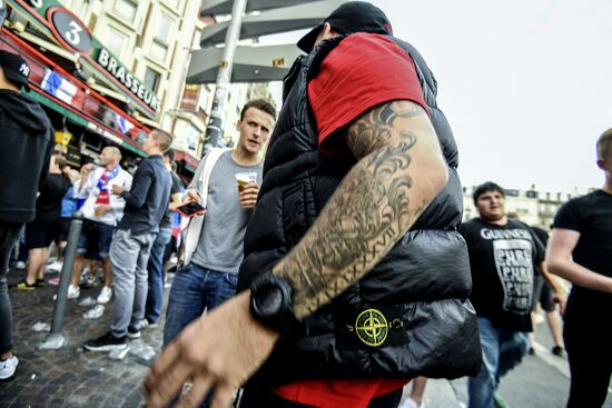 Lille before England vs. Wales match