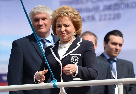 Lead Project Arktika nuclear icebreaker launched in St. Petersburg