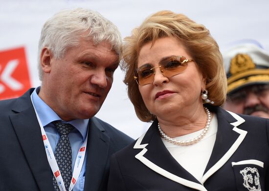 Lead Project Arktika nuclear icebreaker launched in St. Petersburg