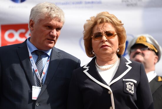 Lead Project Arktika nuclear icebreaker launched in St. Petersburg