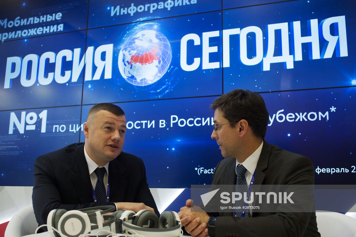 St.Petersburg International Economic Forum. Day One