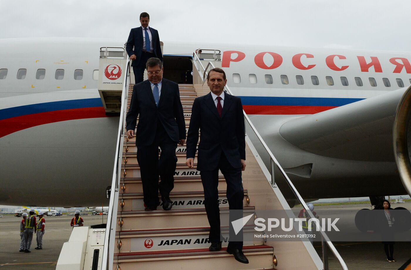 State Duma Speaker Sergei Naryshkin's visit to Japan