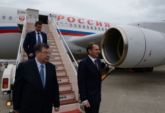 State Duma Speaker Sergei Naryshkin's visit to Japan
