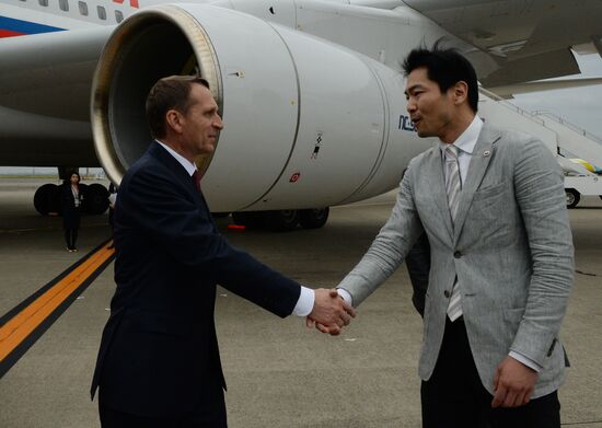 State Duma Speaker Sergei Naryshkin's visit to Japan
