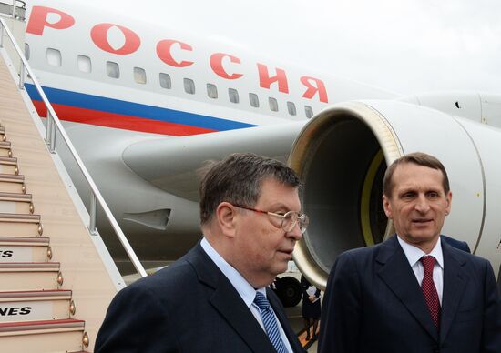 State Duma Speaker Sergei Naryshkin's visit to Japan