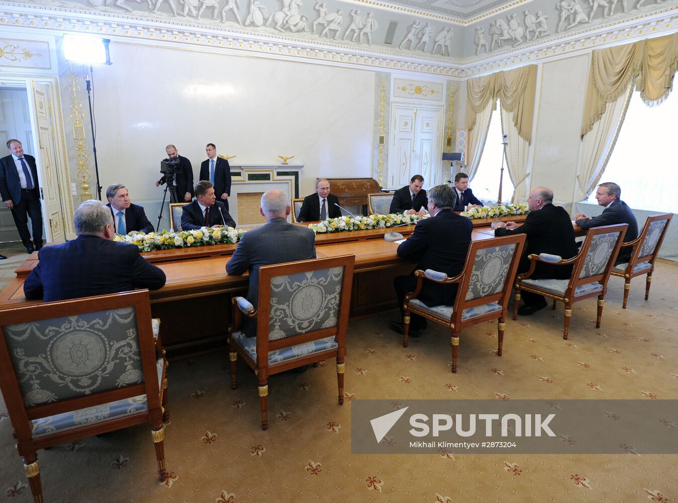 Russian President Vladimir Putin's working visit to St. Petersburg