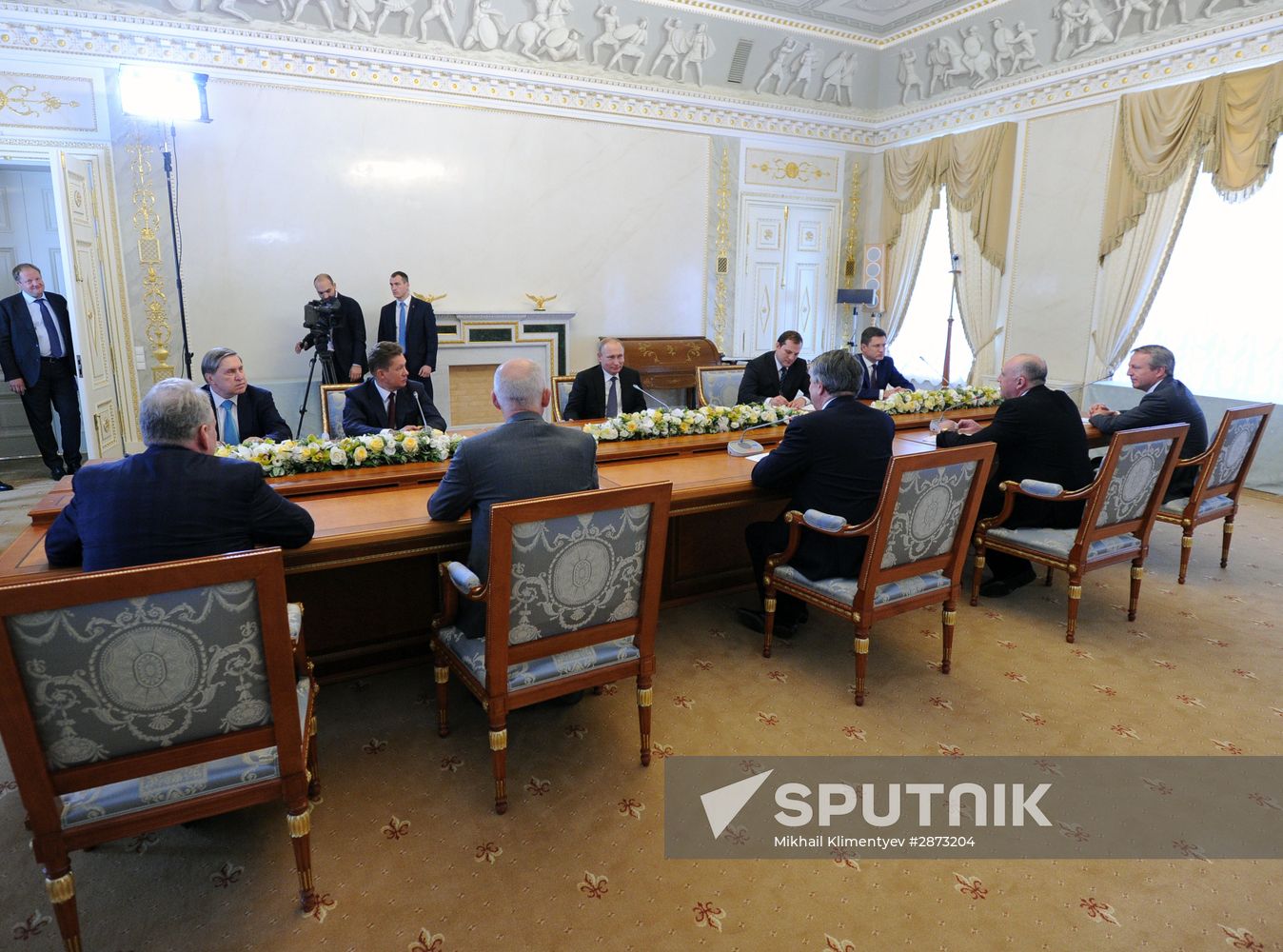 Russian President Vladimir Putin's working visit to St. Petersburg