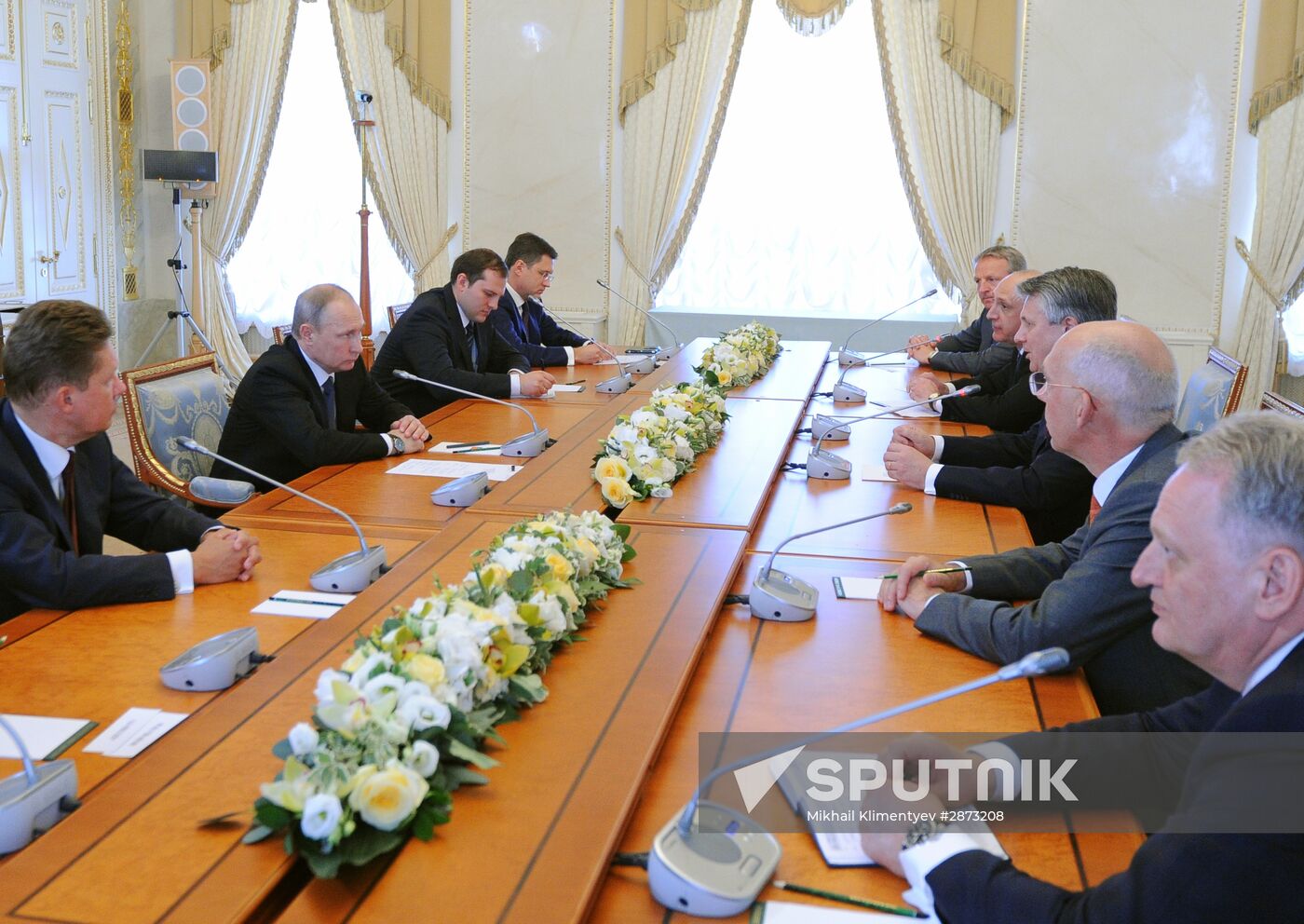 Russian President Vladimir Putin's working visit to St. Petersburg