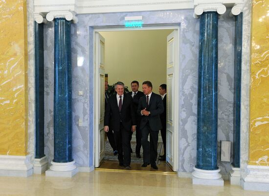 Russian President Vladimir Putin's working visit to St. Petersburg