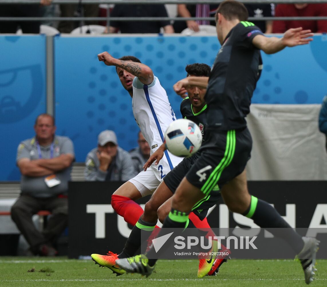 UEFA Euro 2016. England vs. Wales